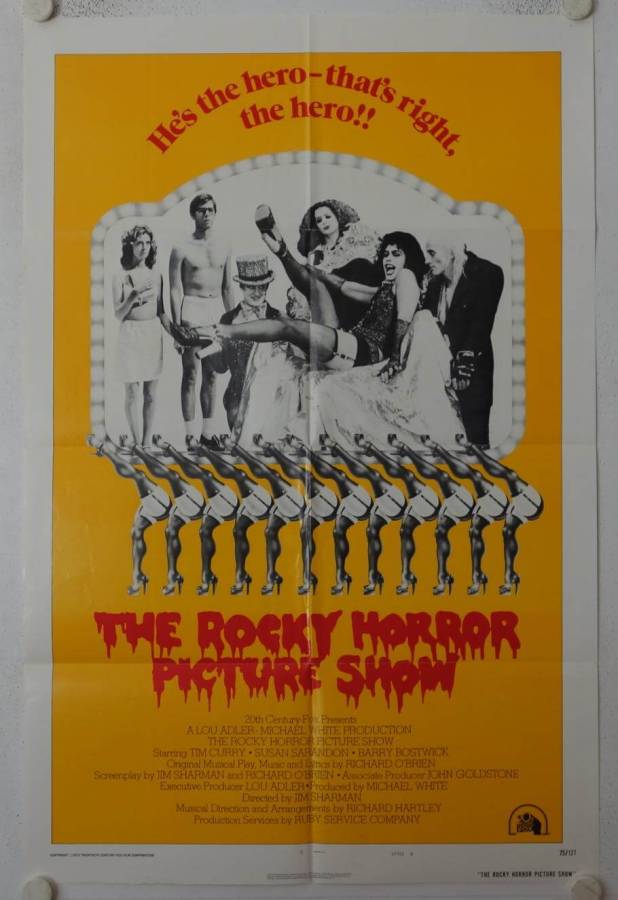 The Rocky Horror Picture Show originales US Onesheet Filmplakat